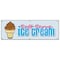 Signmission SOFT SERVE CHOCOLATE ICE CREAM BANNER SIGN cone sundae banana split shake B-72 Soft Serve Chocolate - alternate 1
